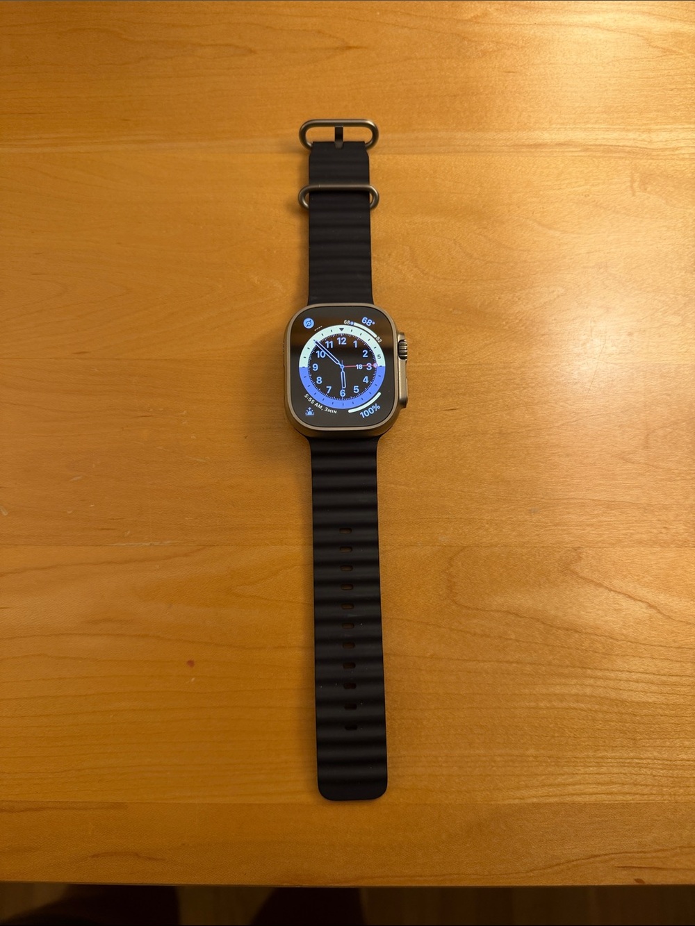Apple Ultra Watch 2 Smartwatch with Navy Blue Ocean Band